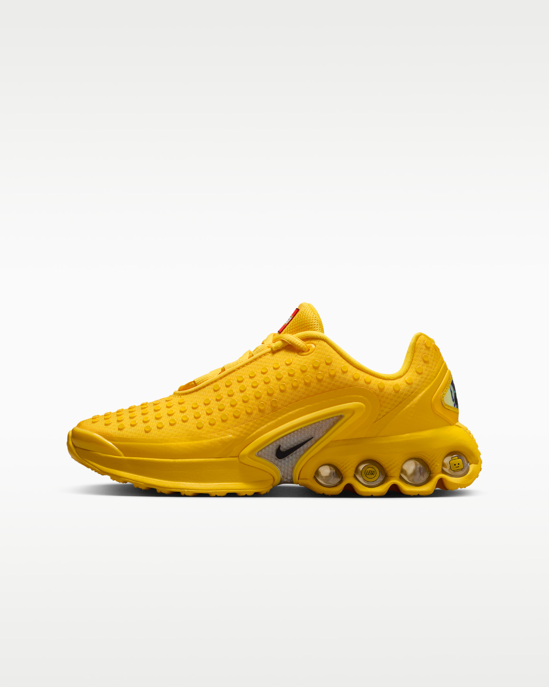 Nike Air Max Dn x LEGO® Collection — Tour Yellow/Volt/Rush Red/Black