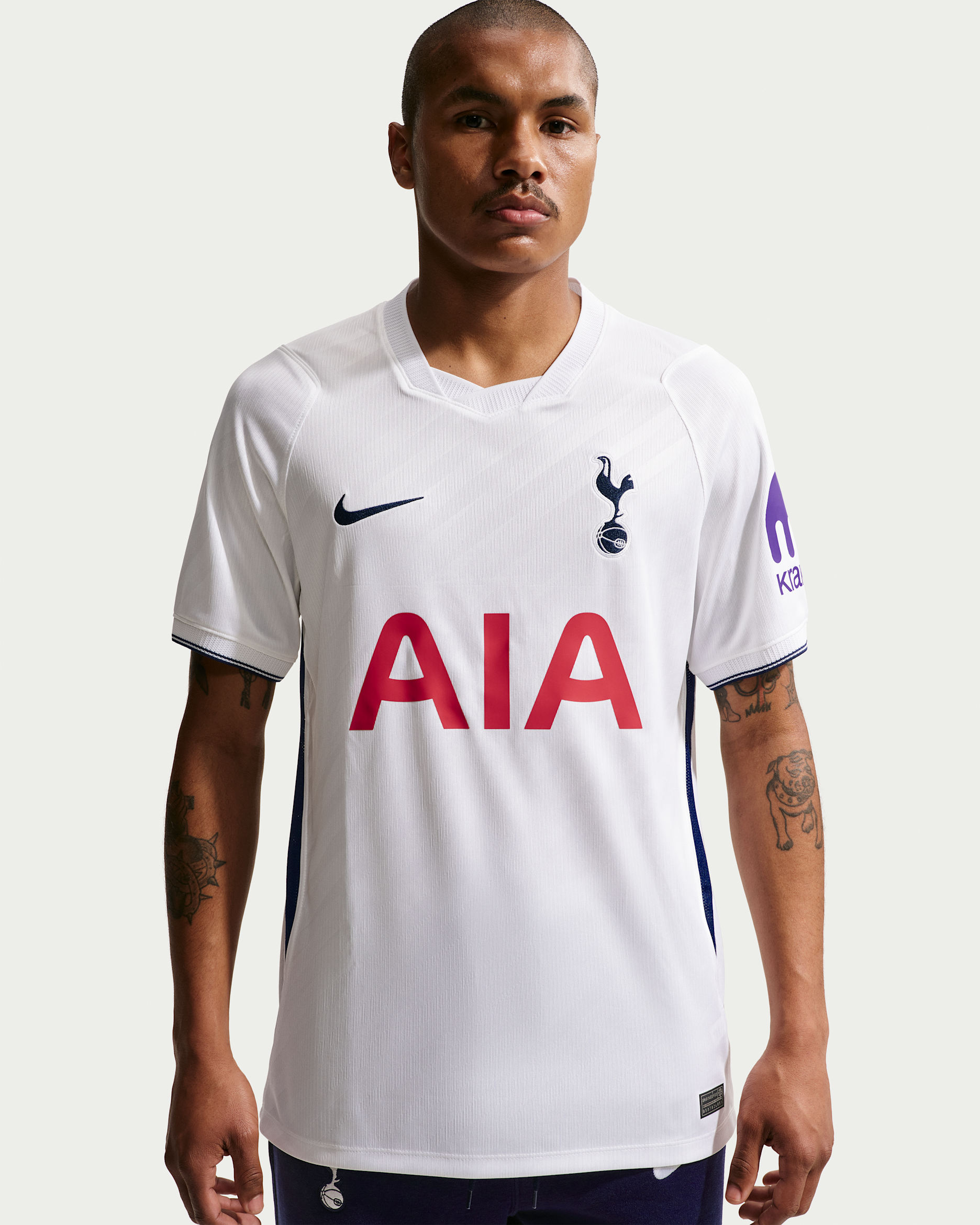 Tottenham Hotspur 2026/27 Stadium Home — White/Binary Blue/Binary Blue