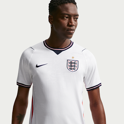 England National Team 2026 Stadium Home — White/Speed Red/Obsidian/Obsidian