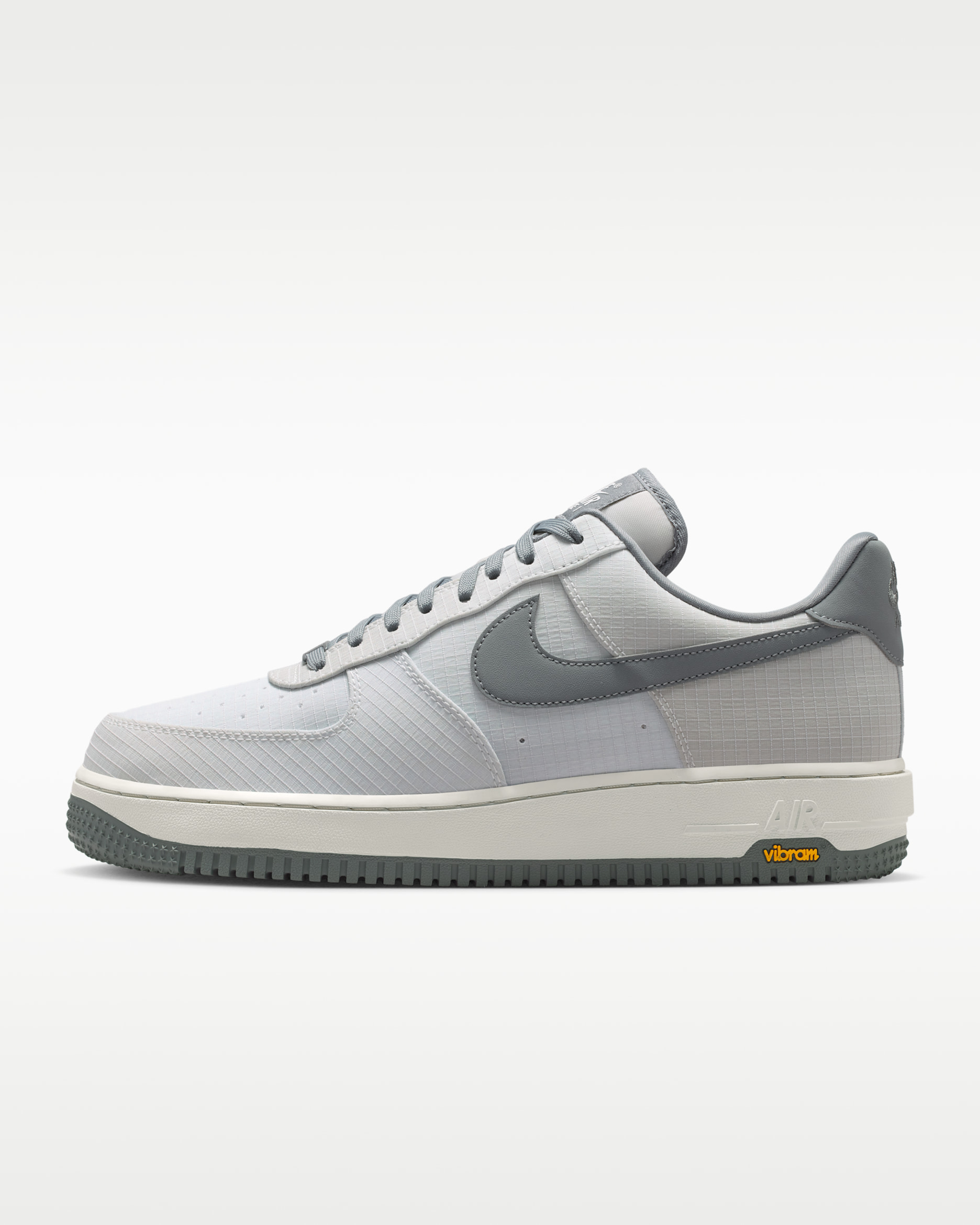 Nike Air Force 1 '07 LX Vibram® — Summit White/Light Bone/Speed Yellow/Smoke Grey