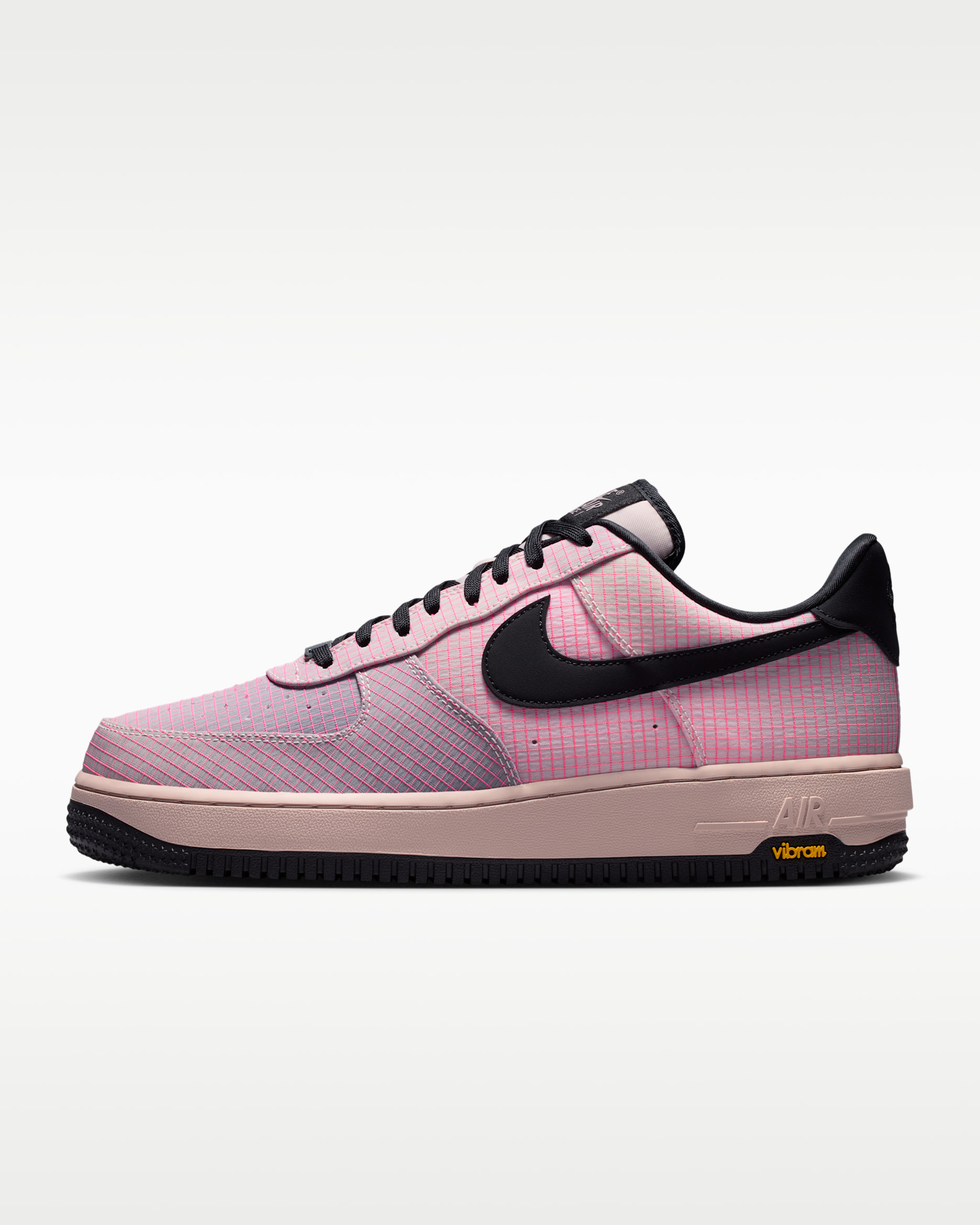 Nike Air Force 1 '07 LX Vibram® — Silt Red/Light Violet Ore/Speed Yellow/Black