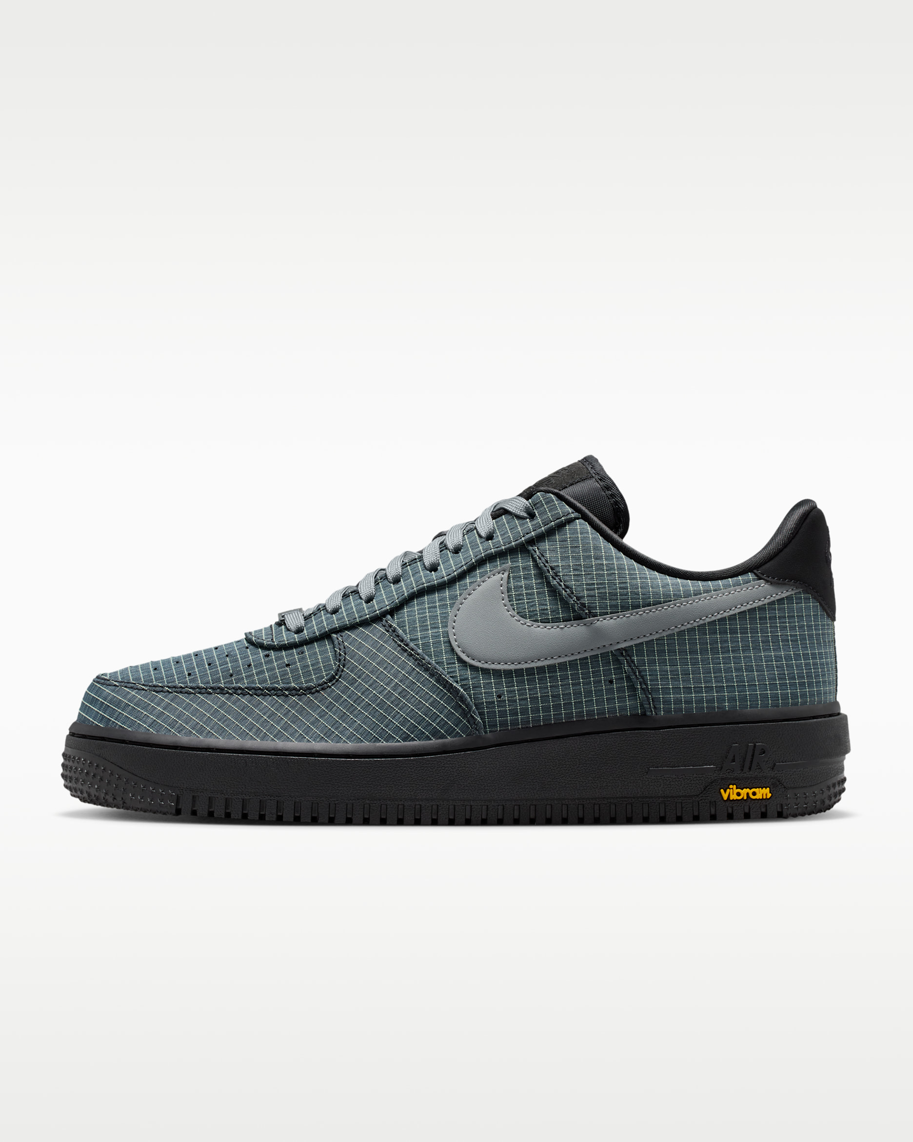Nike Air Force 1 '07 LX Vibram® — Black/Light Lemon Twist/Speed Yellow/Smoke Grey