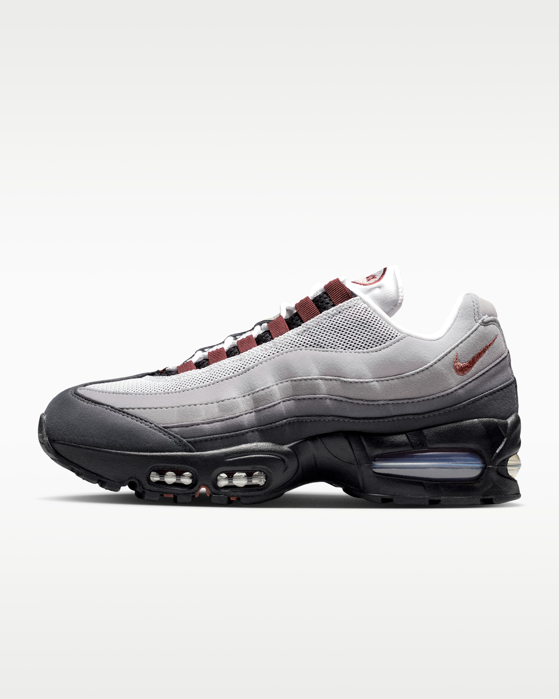 Nike Air Max 95 Big Bubble — Black/White/Medium Grey/Fauna Brown