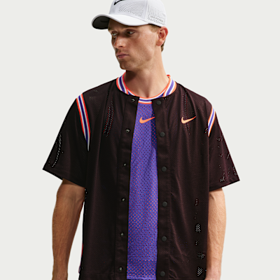 NikeCourt Slam — Burgundy Ash/Bright Crimson