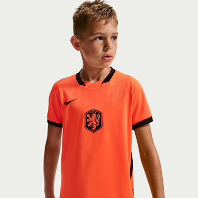 Netherlands National Team 2026 Stadium Home — Hyper Crimson/Black