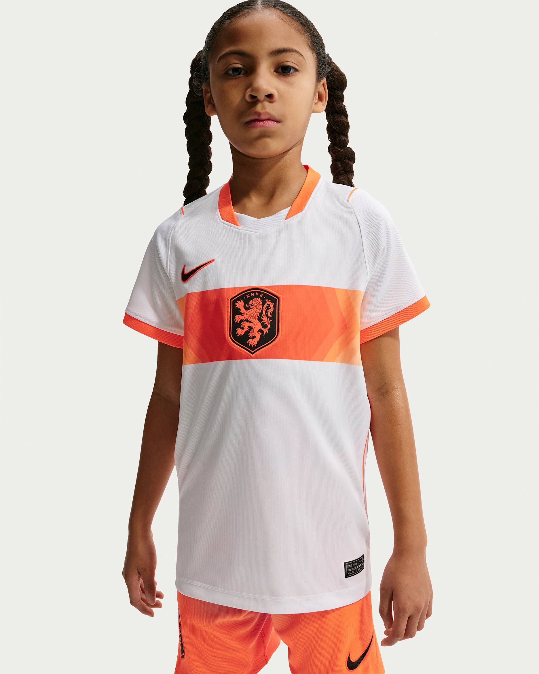 Netherlands National Team 2026 Stadium Away — White/Hyper Crimson/Black