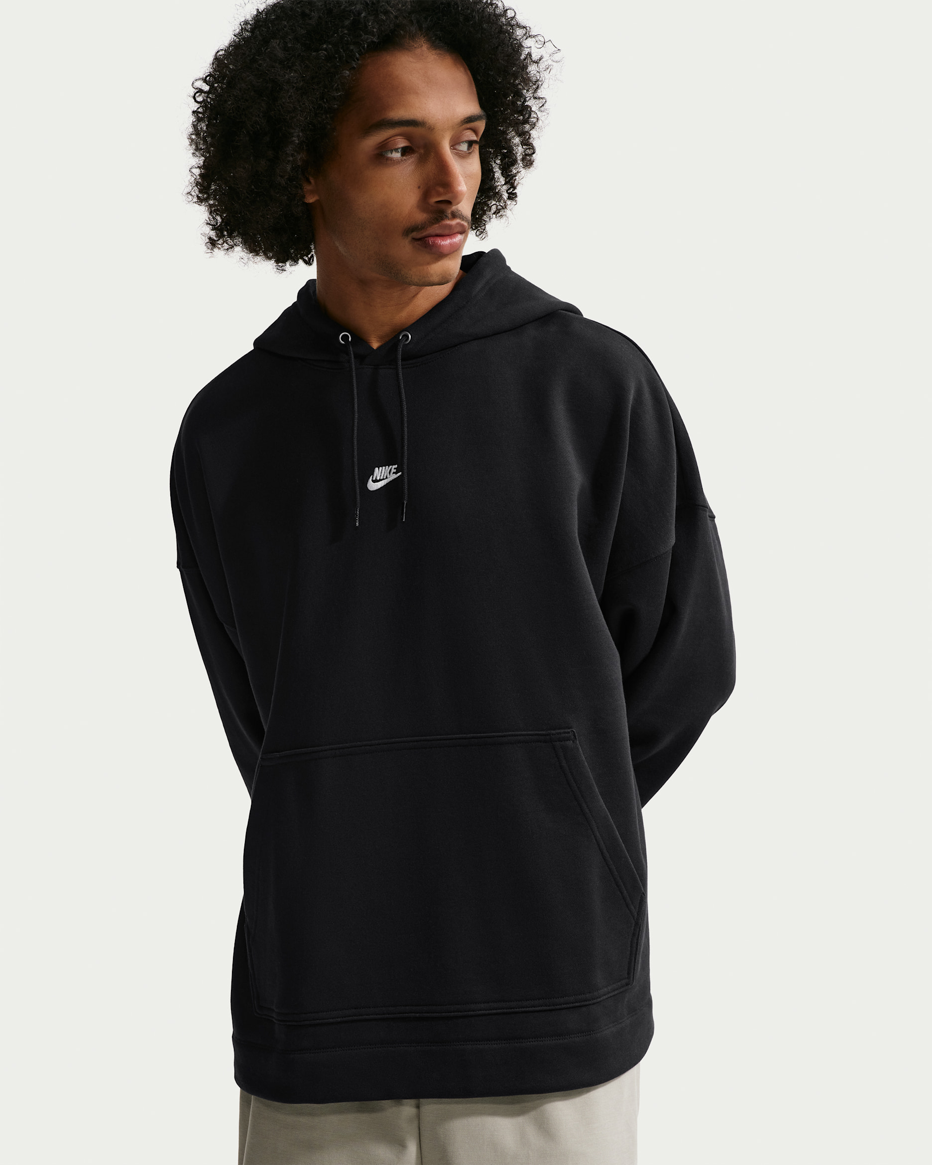 Nike Sportswear Club — Black/Black/White