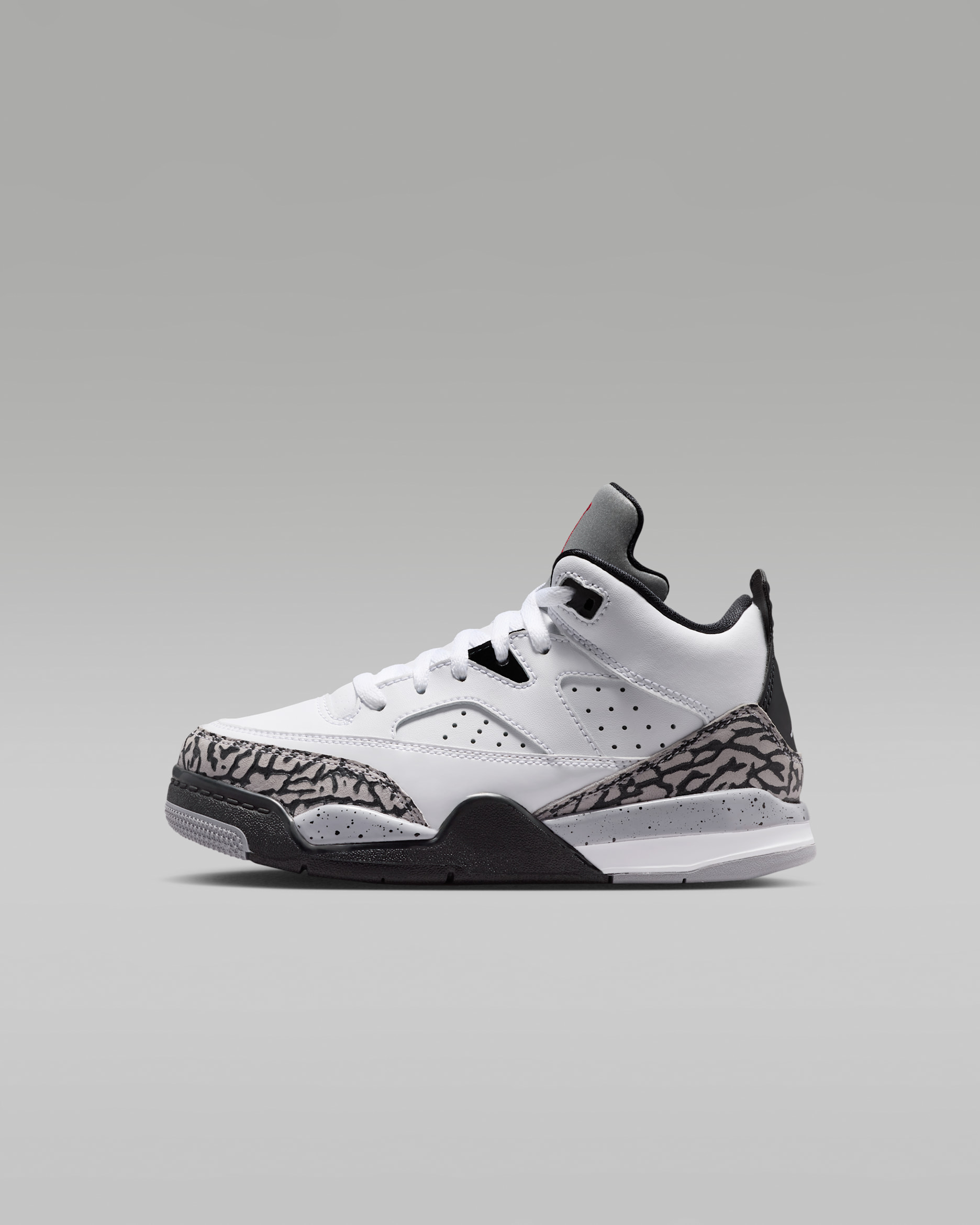 Jordan Son of Mars Low — White/Black/Cement Grey/Gym Red