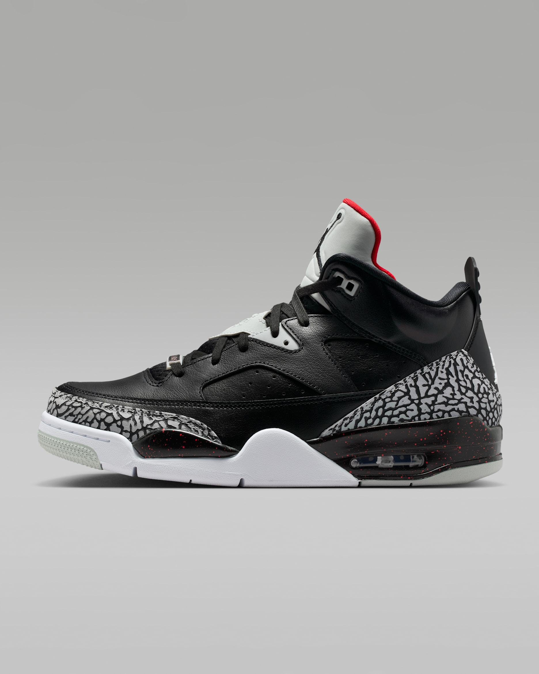Jordan Son of Mars Low — Black/University Red/Grey Mist/Black