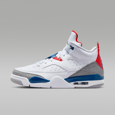 Jordan Son of Mars Low — White/Varsity Red/Light Smoke Grey/True Blue
