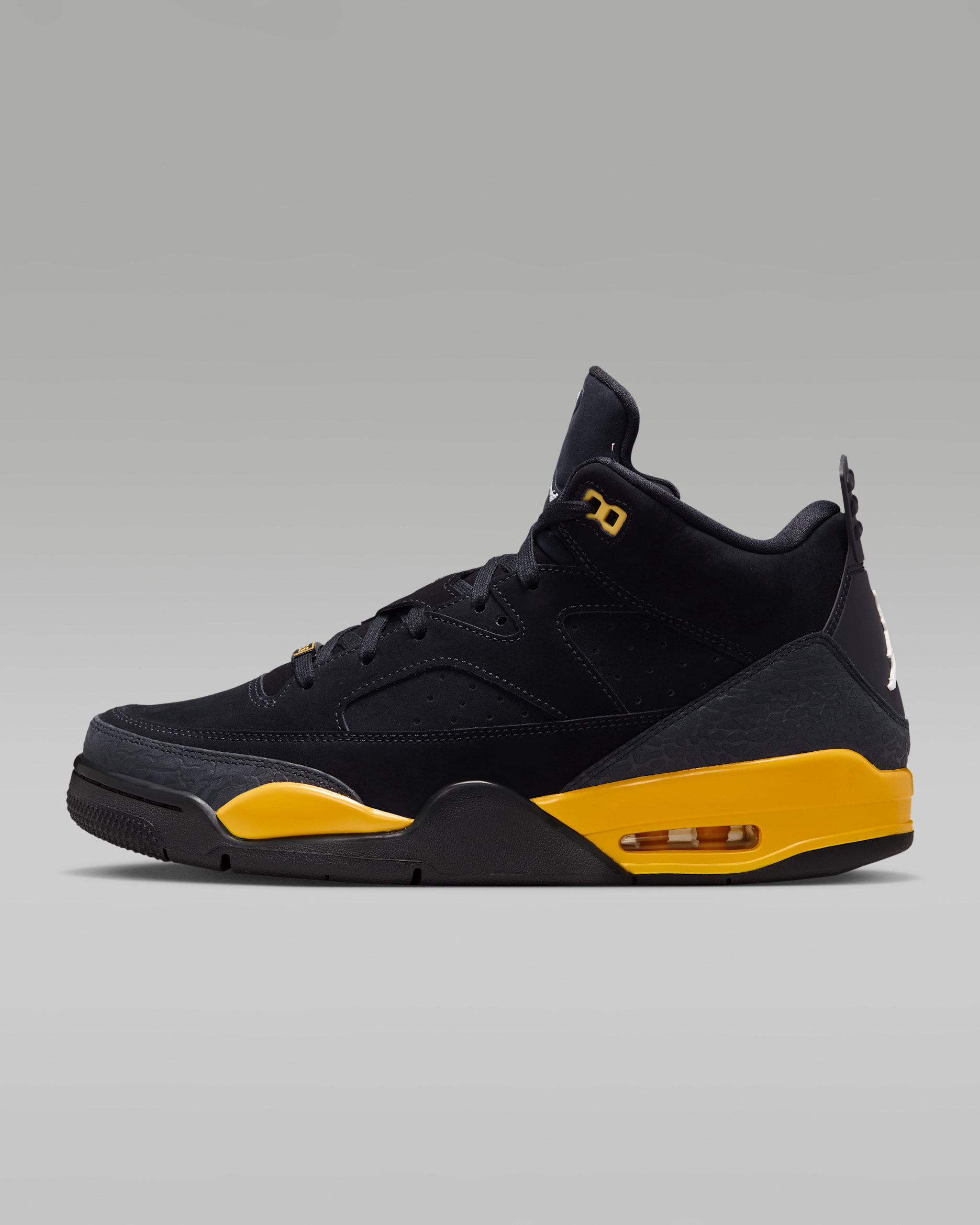 Jordan Son of Mars Low — Black/Tour Yellow/Dark Smoke Grey/White
