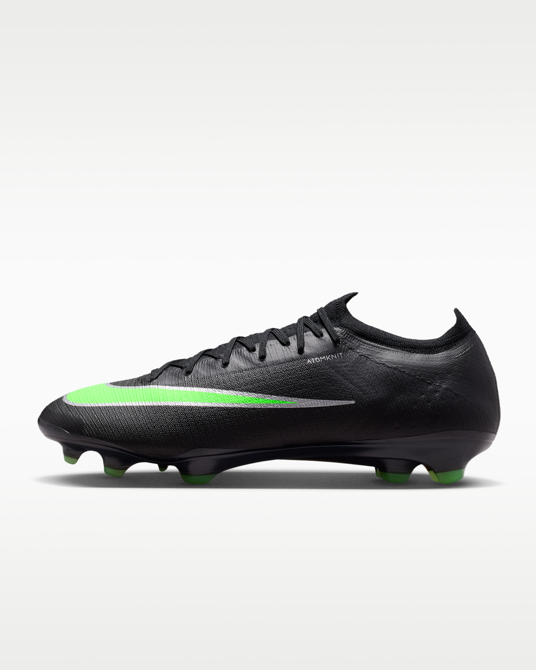 Nike Mercurial Vapor 17 Elite — Black/Black/Illusion Green