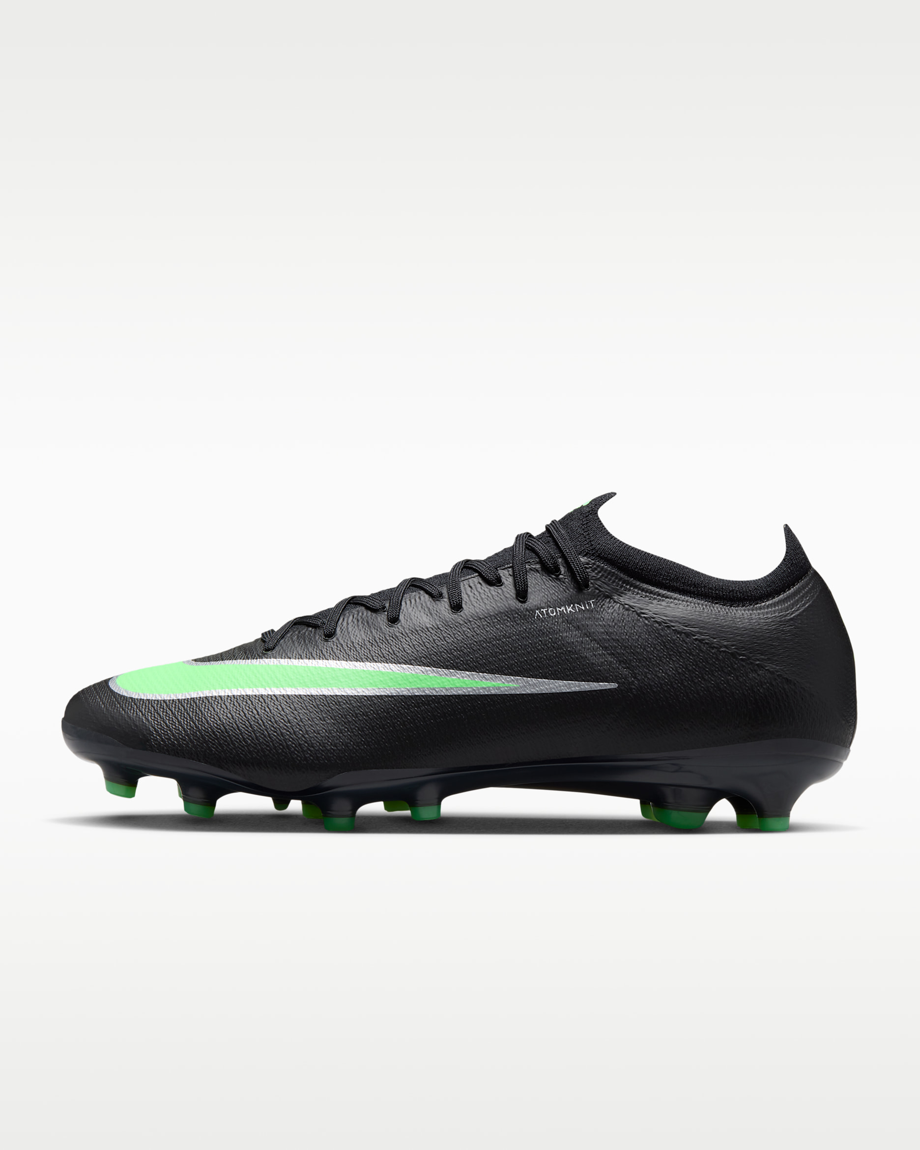 Nike Mercurial Vapor 17 Elite — Black/Black/Illusion Green