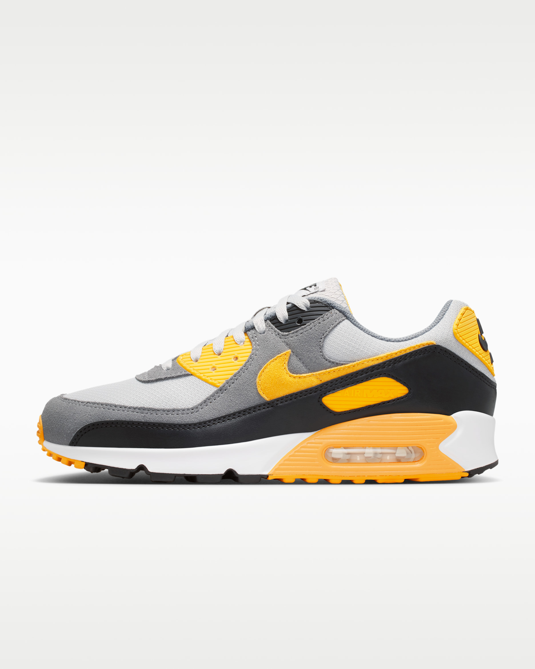 Nike Air Max 90 — Grey Fog/Smoke Grey/Black/Pollen