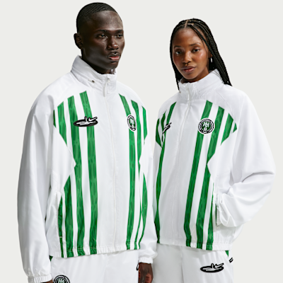 Nike x Nigeria x Slawn — White/Black