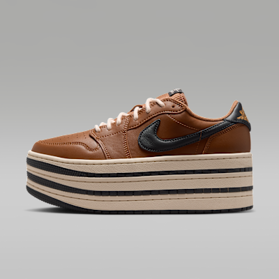 Air Jordan 1 Triple Stack SE — Light British Tan/Metallic Gold