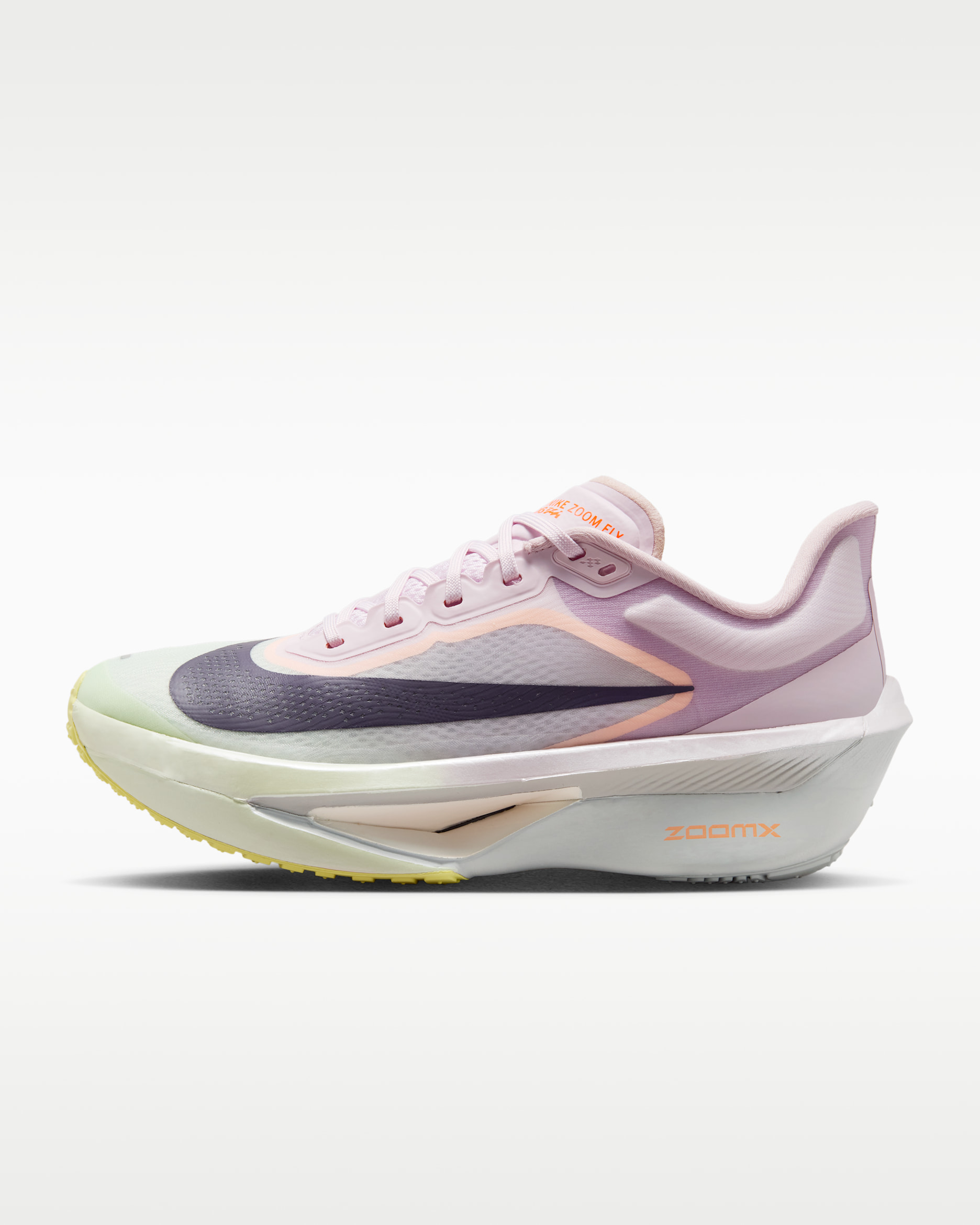 Nike Zoom Fly 6 — Bleached Lilac/Volt Tint/Hyper Crimson/Purple Dynasty
