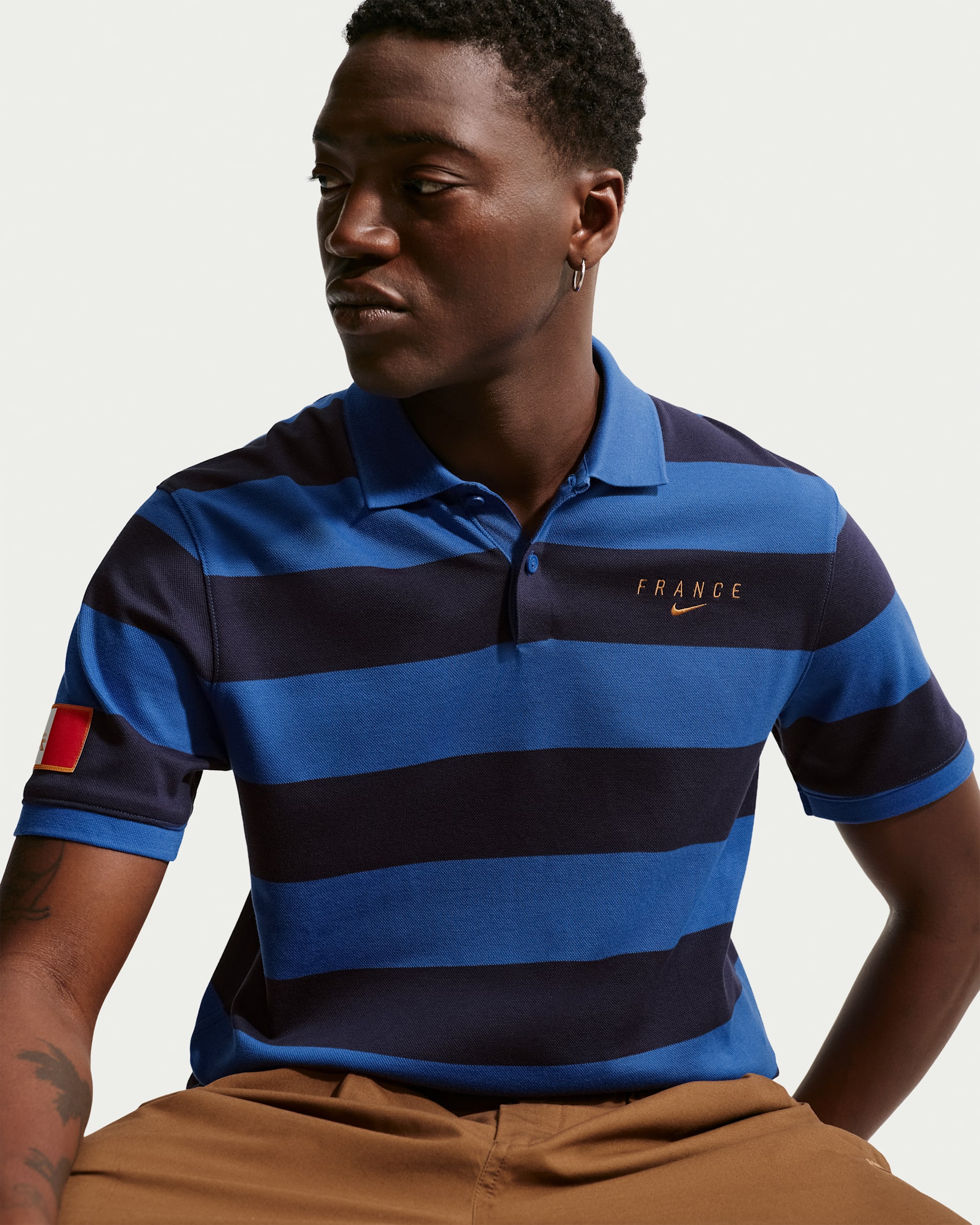 FFF The Nike Polo — Game Royal/Metallic Copper