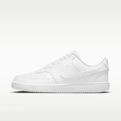 Nike Court Vision Low Next Nature — White/White/White