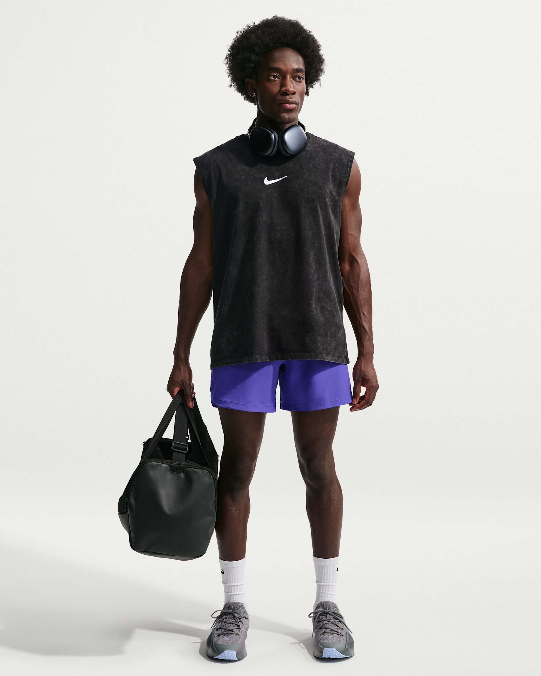 Nike Pro Training — Persian Violet/Black