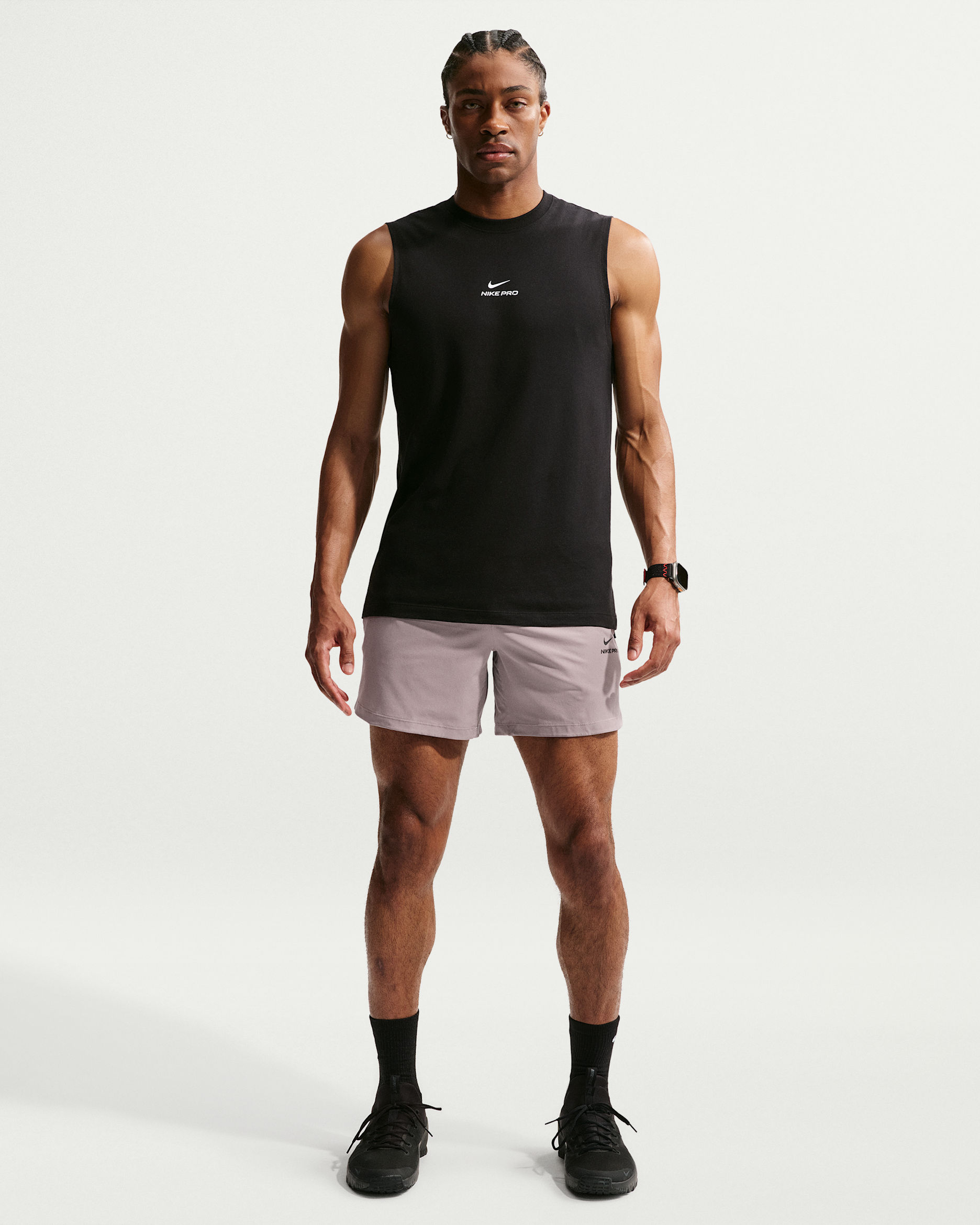 Nike Pro Training — Light Violet Ore/Black