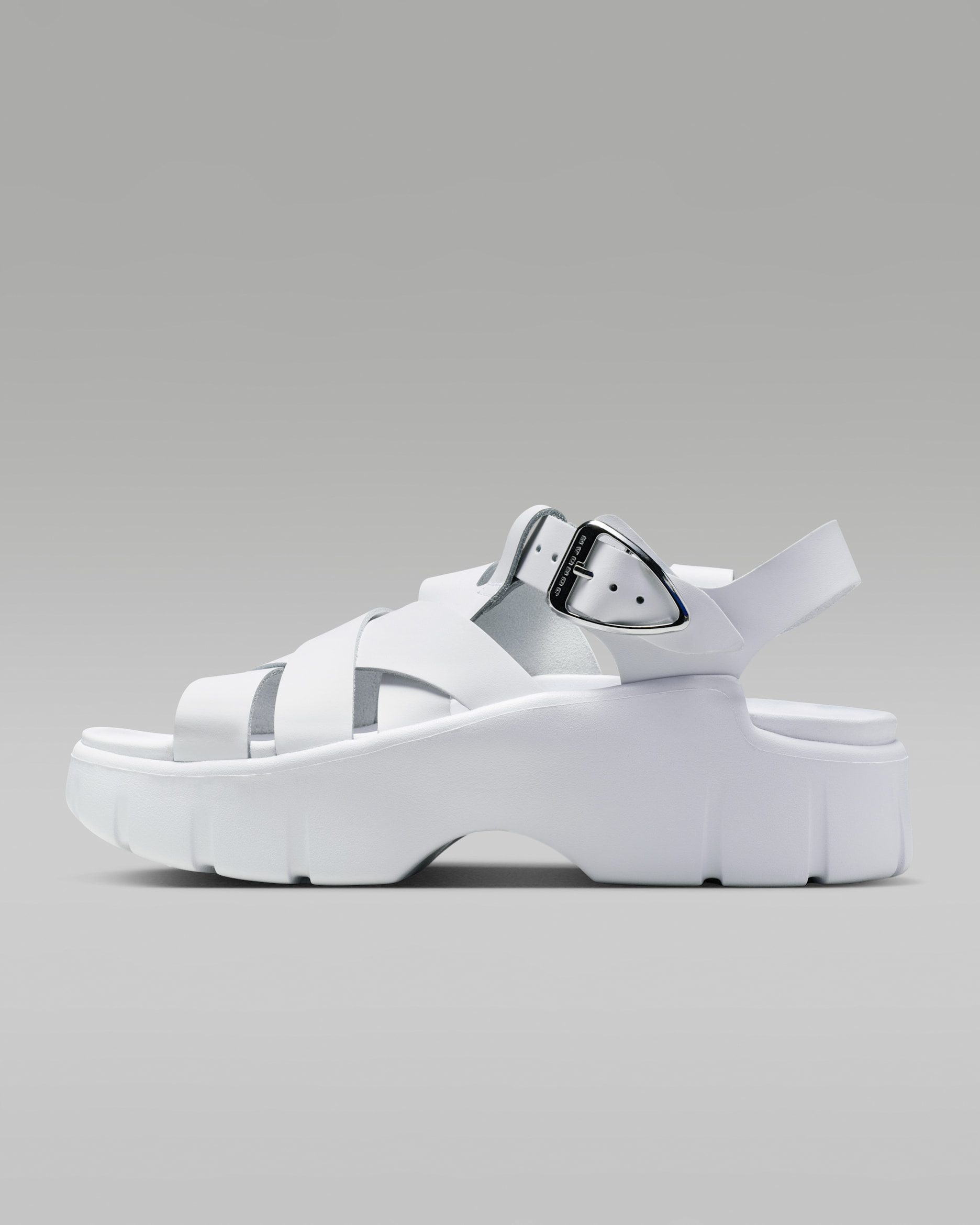 Jordan Willow — White/Metallic Silver
