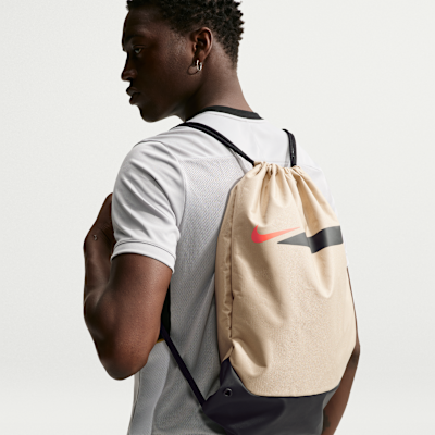 Nike Academy — Linen/Black/Bright Crimson