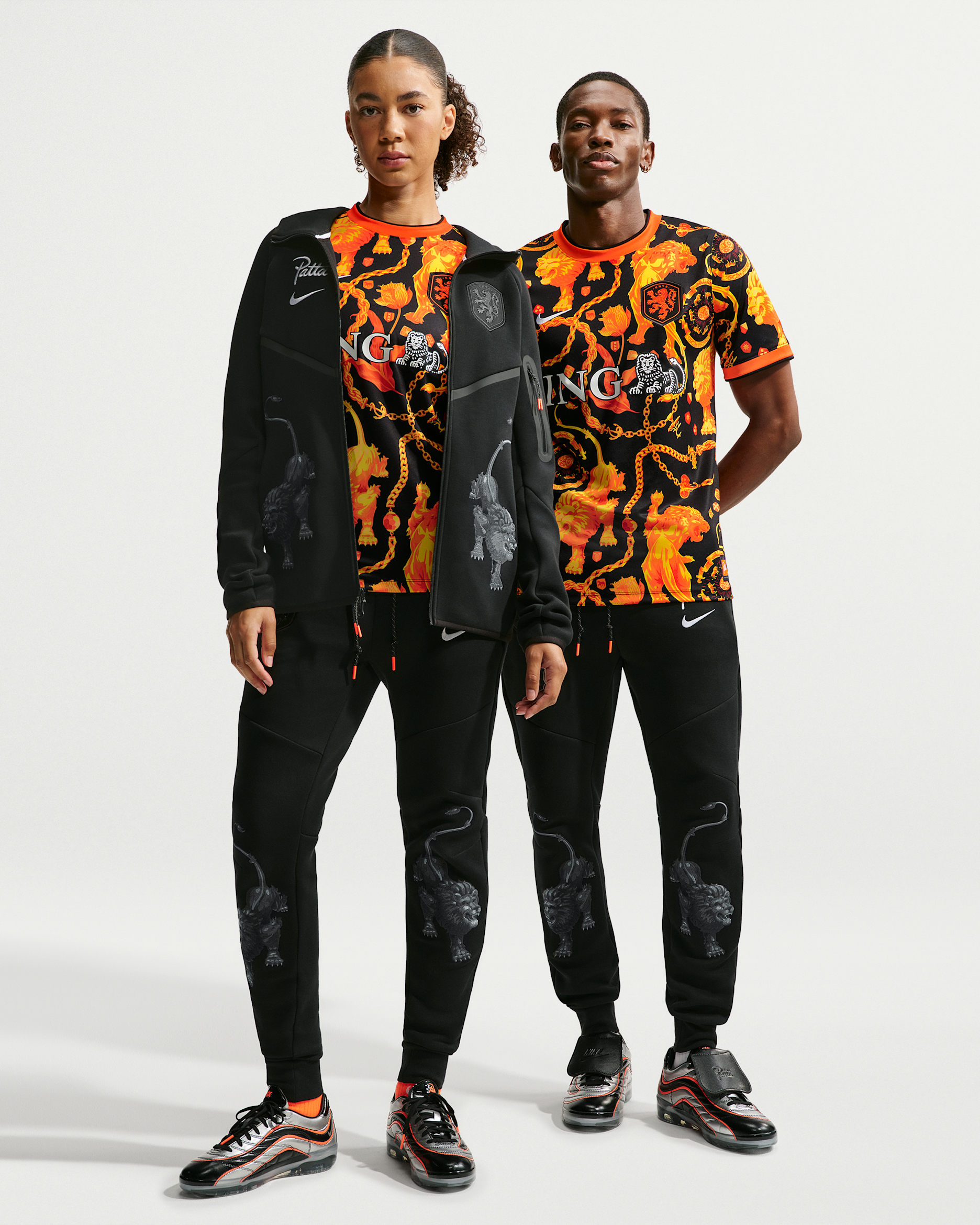 Netherlands x Patta — Black/White
