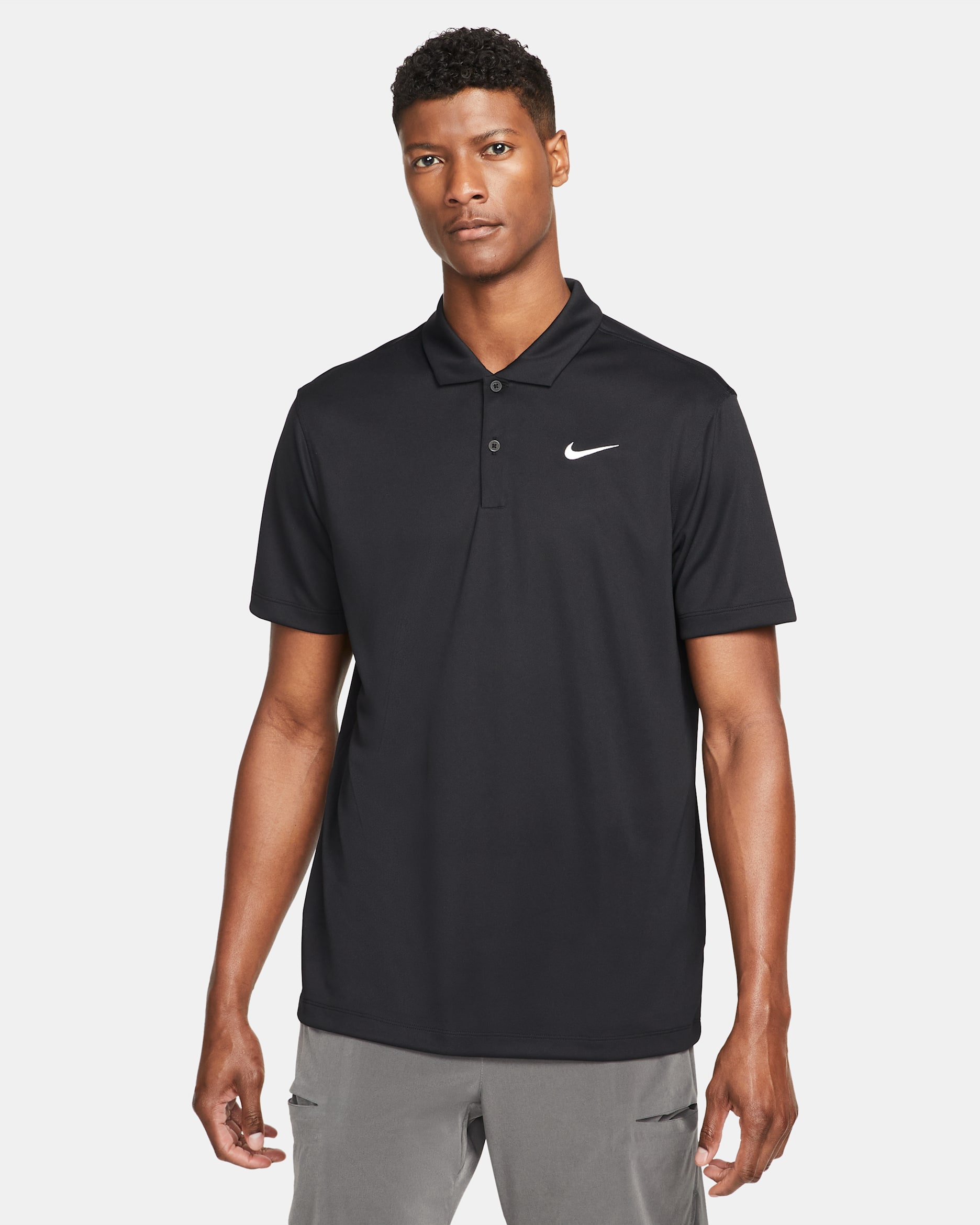 NikeCourt Dri-FIT — Black/White