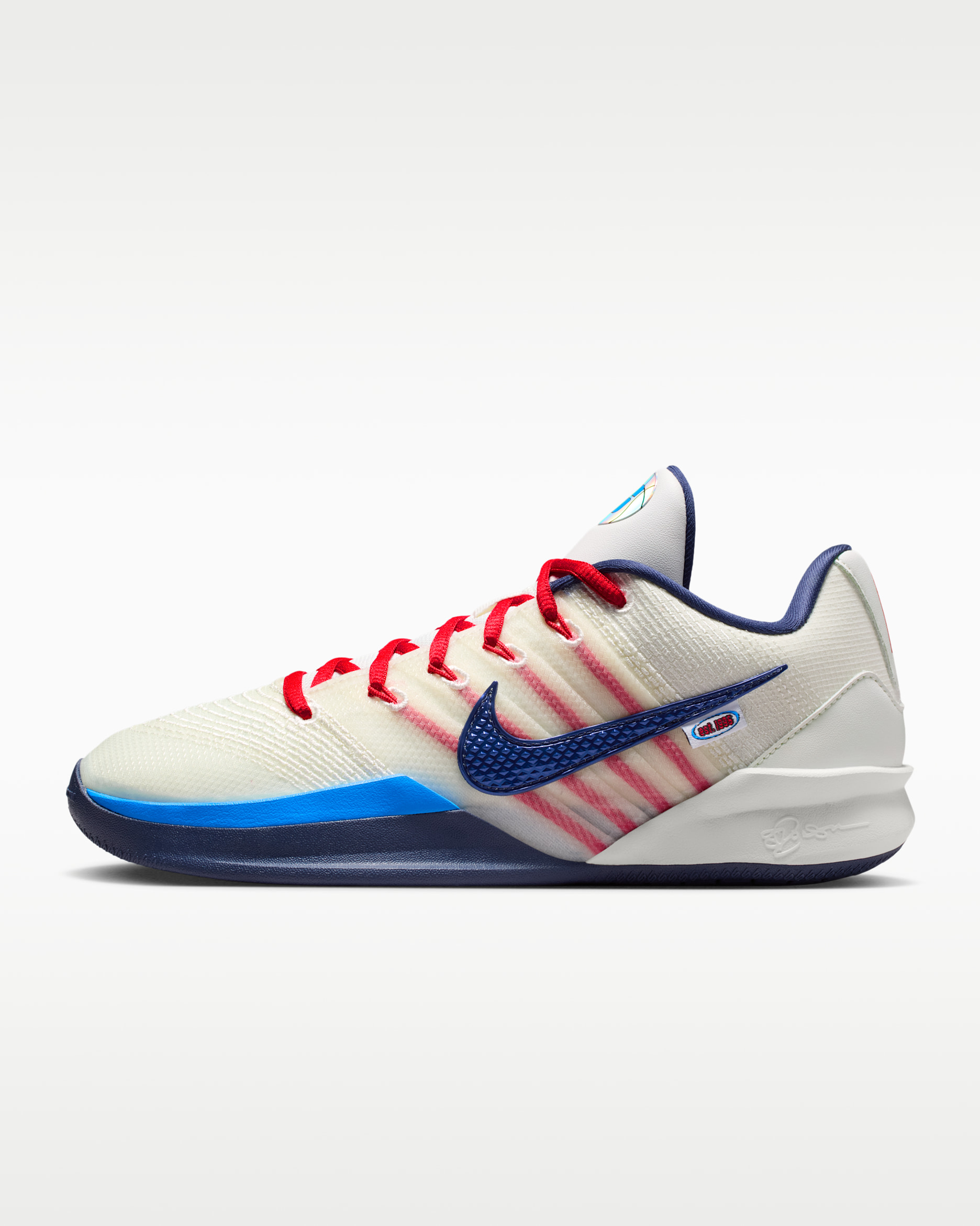 Sabrina 3 'WNBA 30th' — Sail/Atom Red/Photo Blue/Team Navy