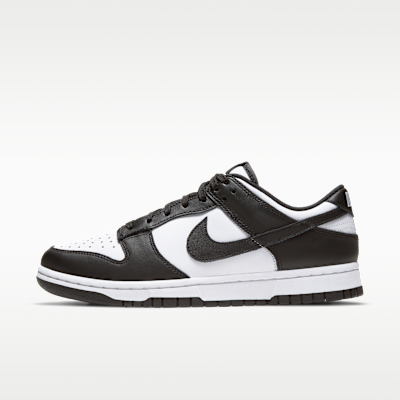 Nike Dunk Low — White/White/Black