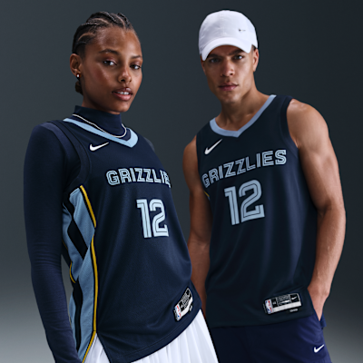 Memphis Grizzlies Ja Morant Icon Edition 2022/23 — College Navy