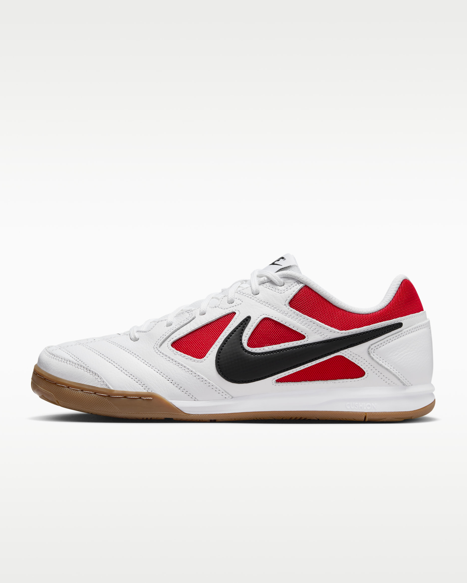 Nike Gato — White/Gym Red/Gum Dark Brown/Black