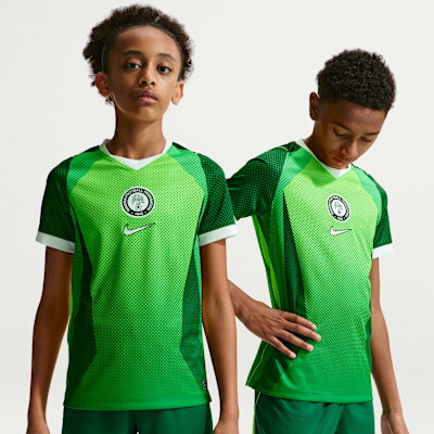 Nigeria 2026 Stadium Home — Pine Green/Electric Green/White