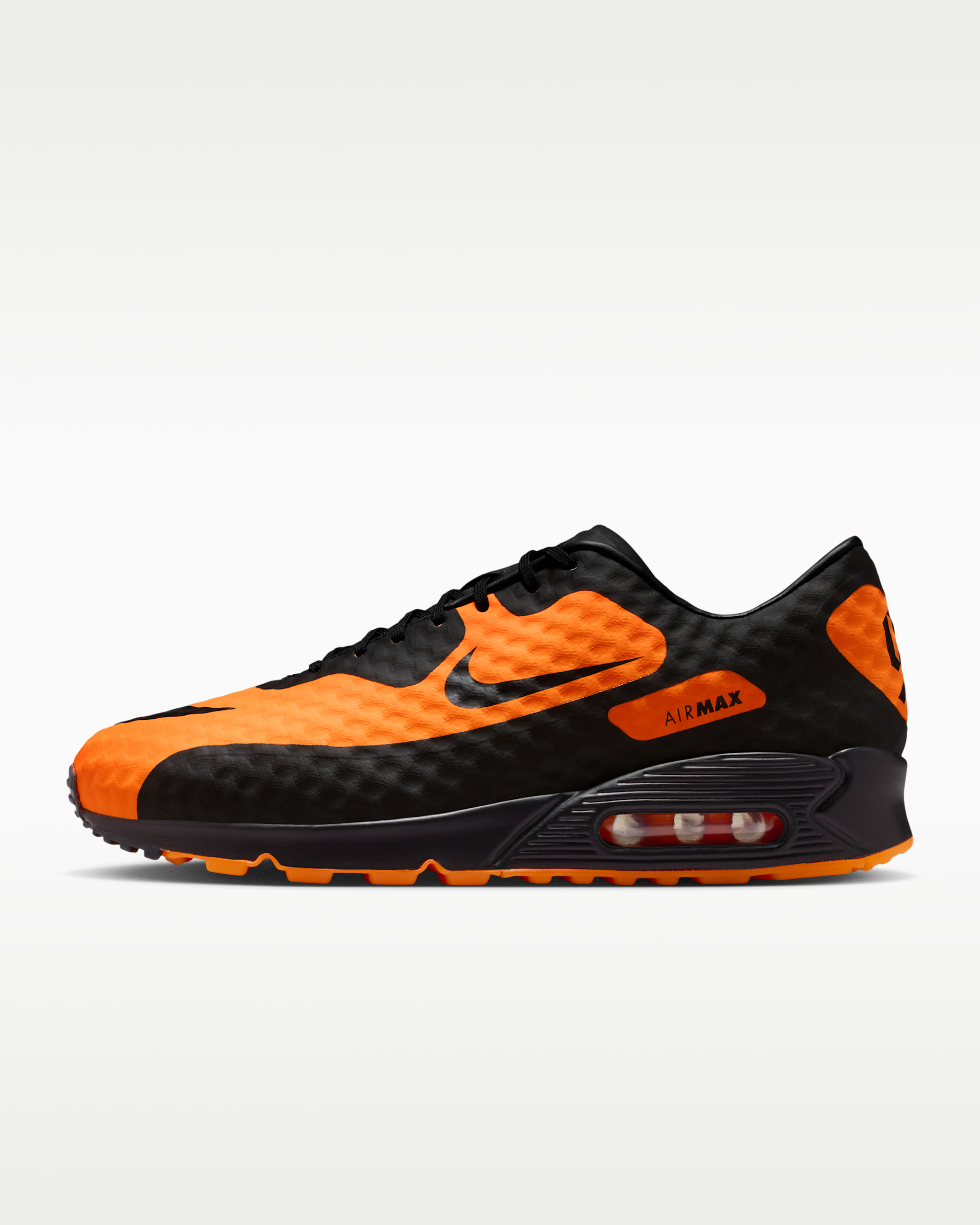 Nike Air Max 90 'Hypervenom' — Bright Citrus/Total Orange/Black