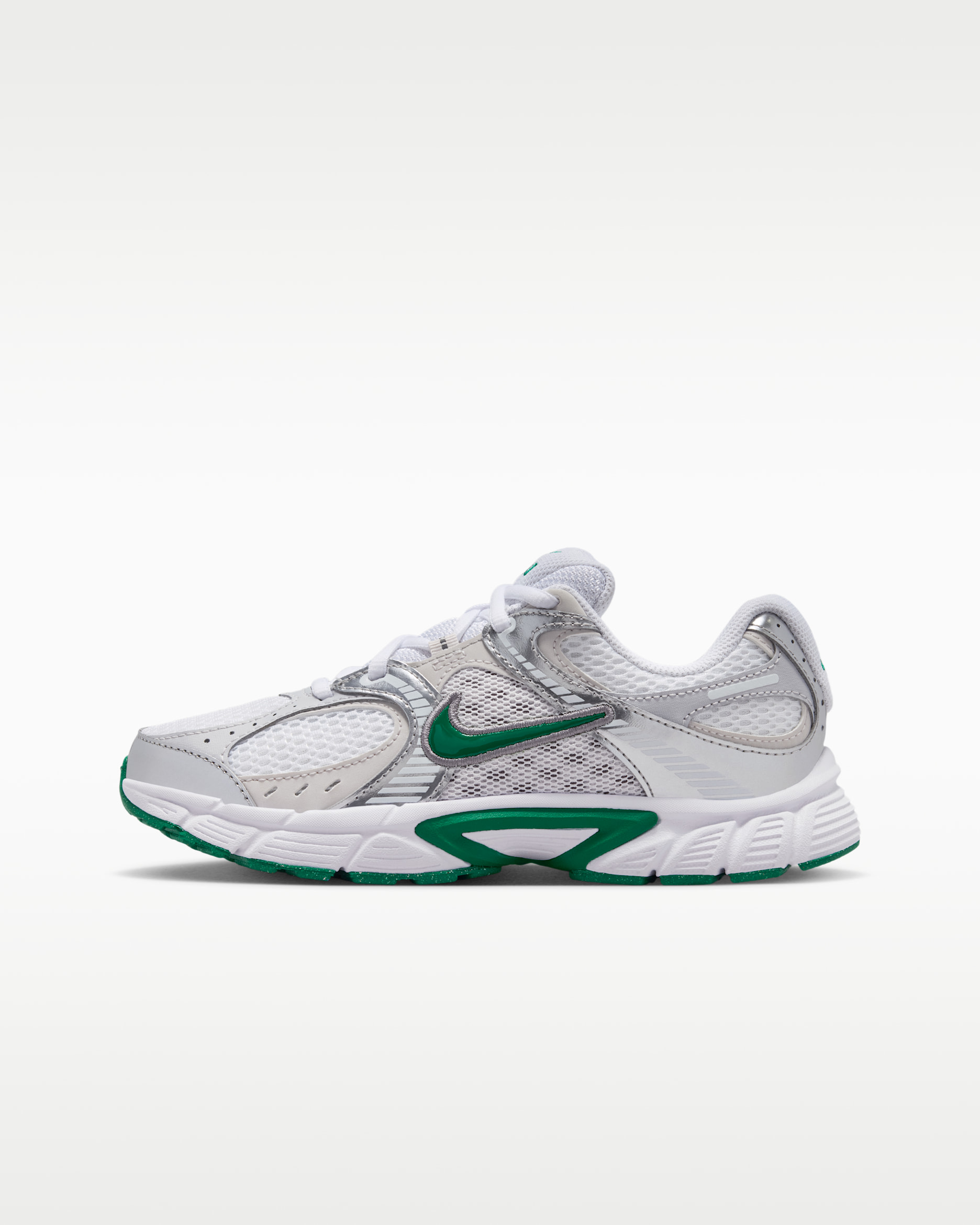 Nike V5 RNR — White/Vast Grey/Metallic Silver/Malachite