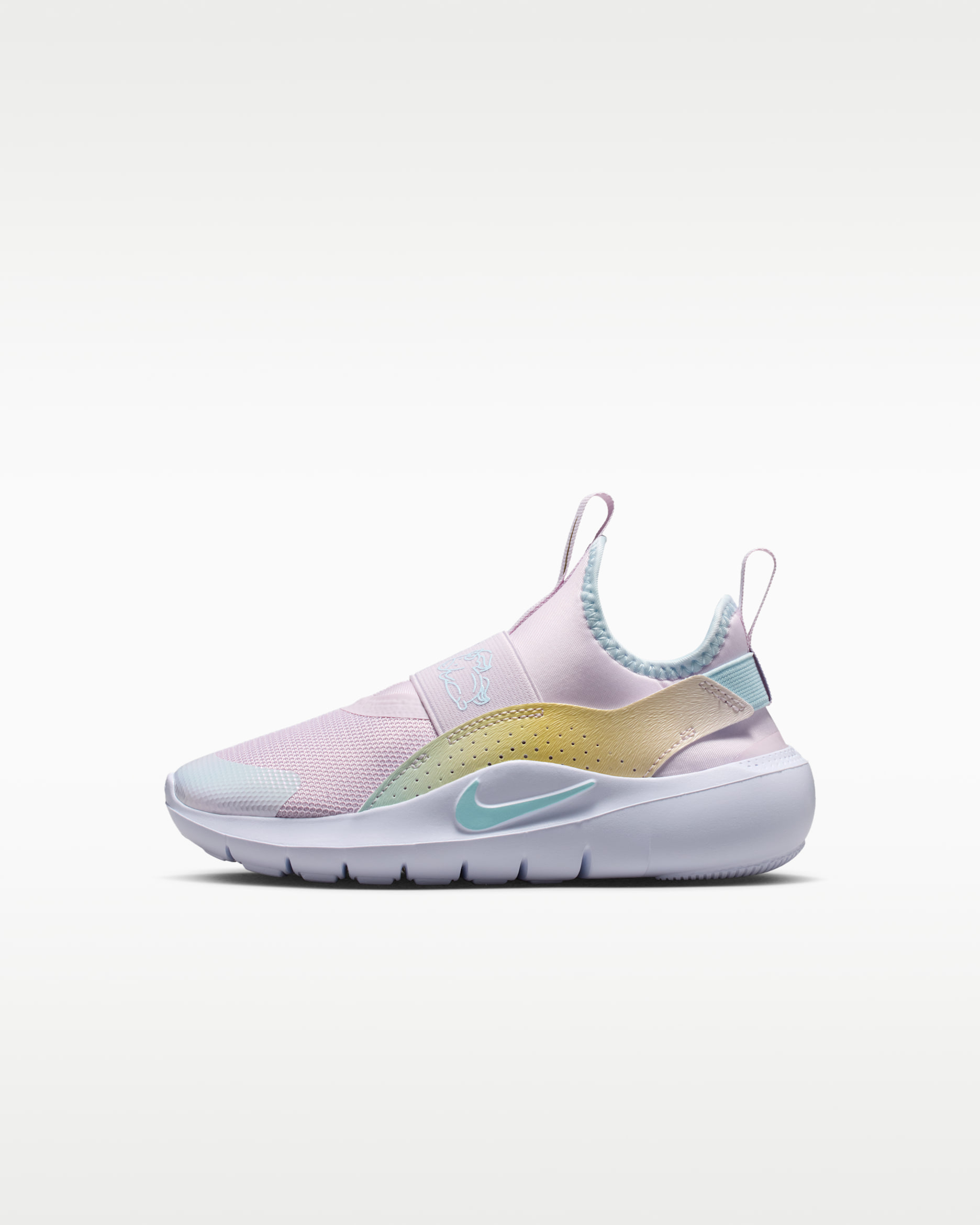 Nike Flex Runner 4 — Bleached Lilac/White/Glacier Blue
