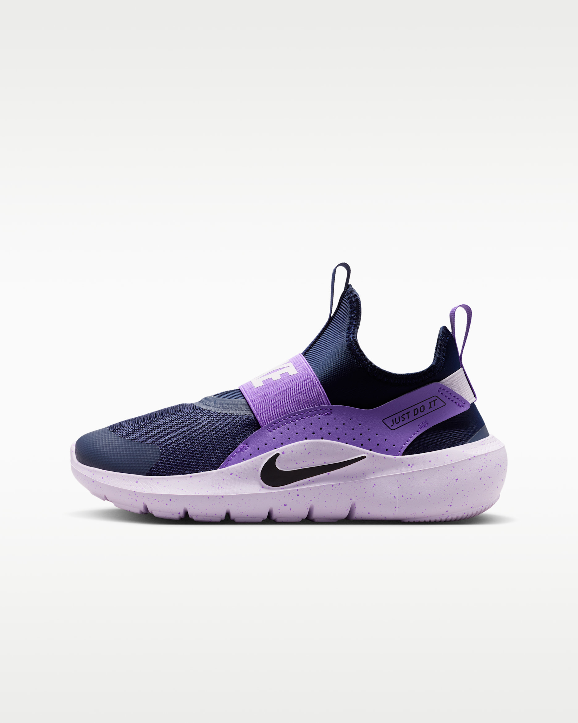 Nike Flex Runner 4 — Blackened Blue/Bright Violet/Bleached Lilac/Black