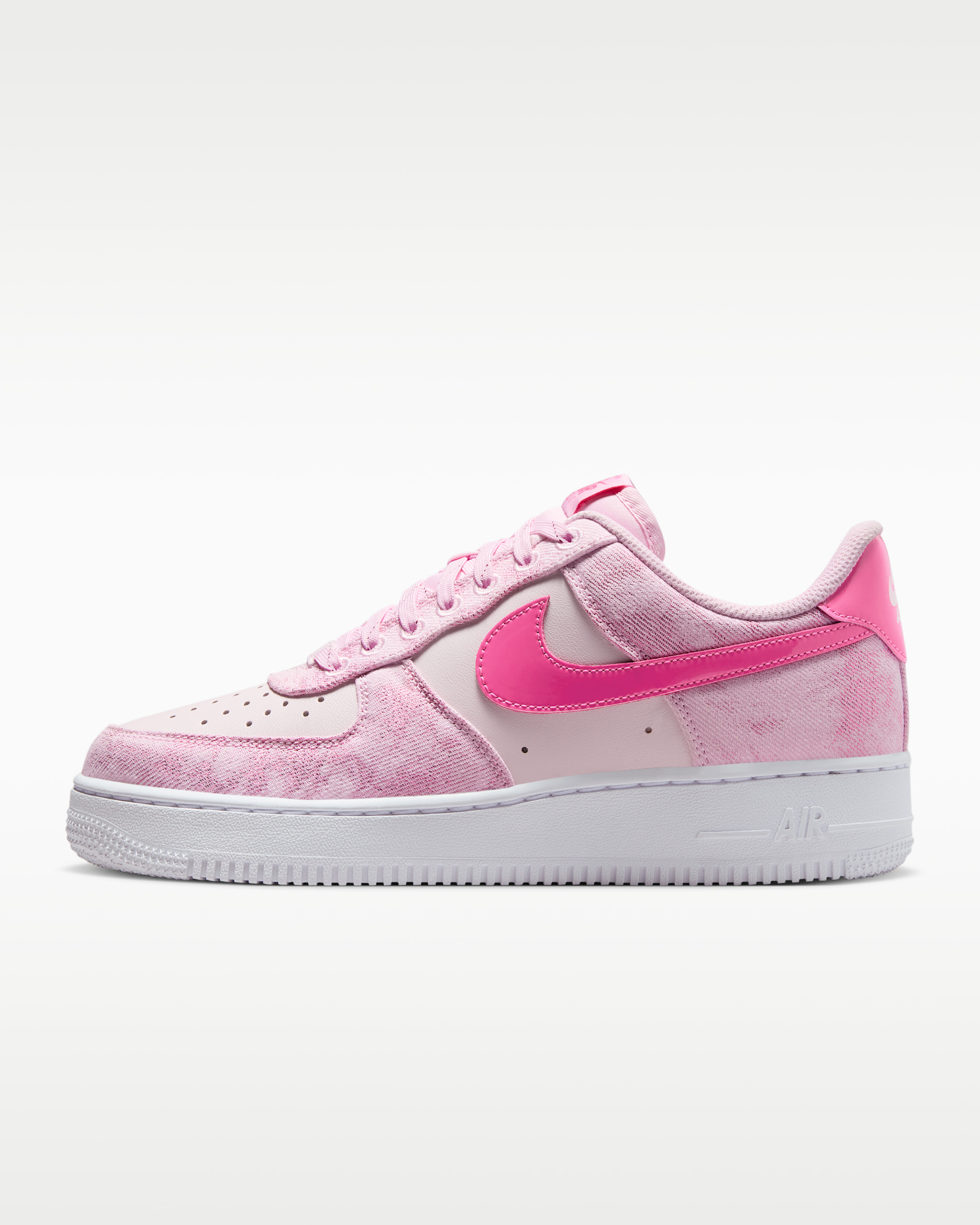 Nike Air Force 1 '07 'Denim' — Pink Foam/Pearl Pink/White/Pinksicle