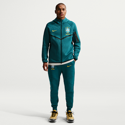 Brazil Tech Fleece — Geode Teal/Midwest Gold
