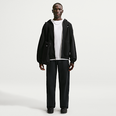 Nike Solo Swoosh — Black/Black/White