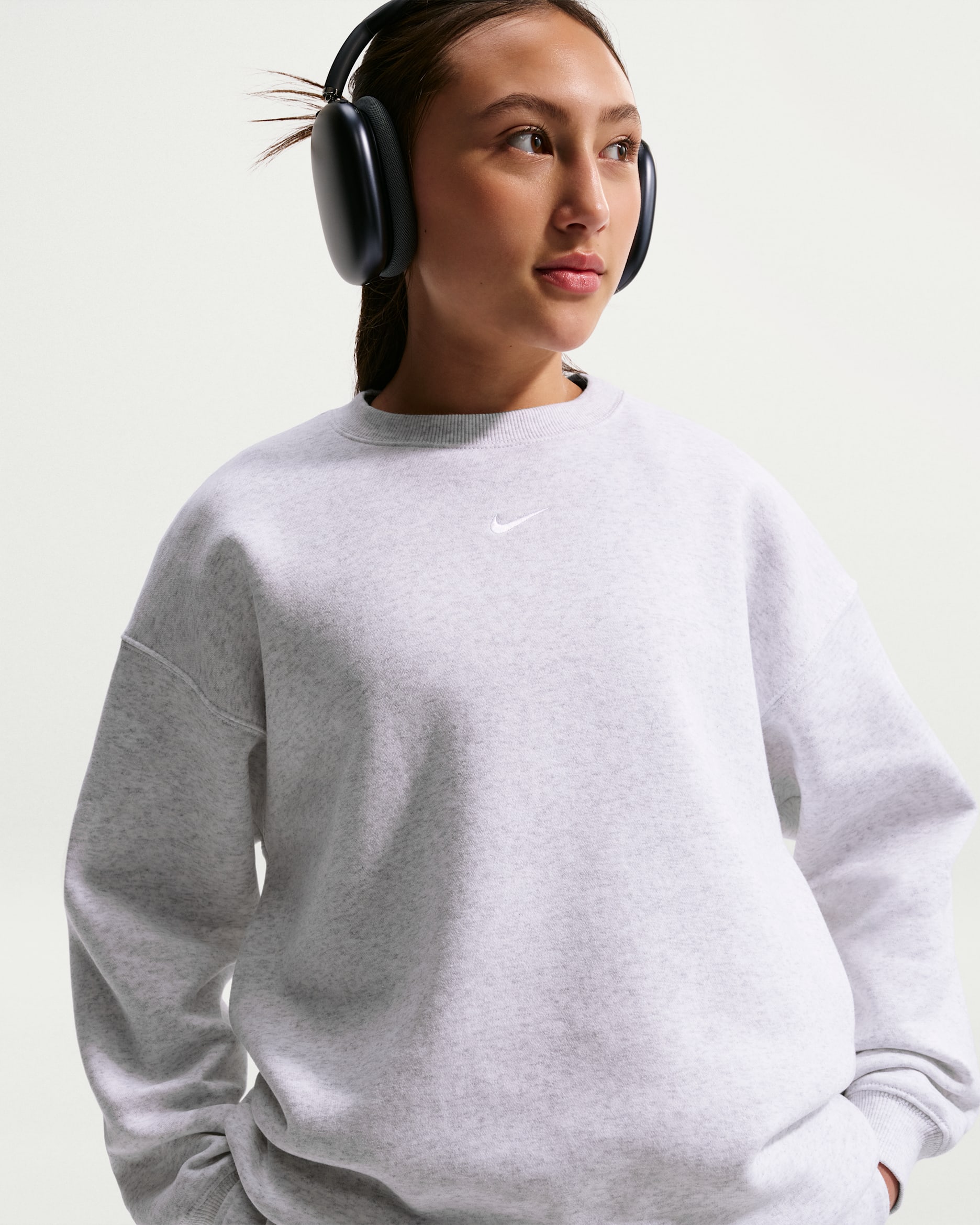 Nike Sportswear Studio — Birch Heather/White