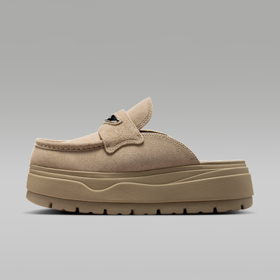 Air Jordan Mule — Khaki/Metallic Silver