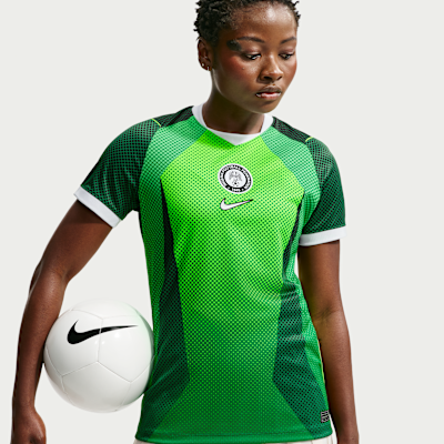 Nigeria 2026 Stadium Home — Pine Green/Electric Green/White