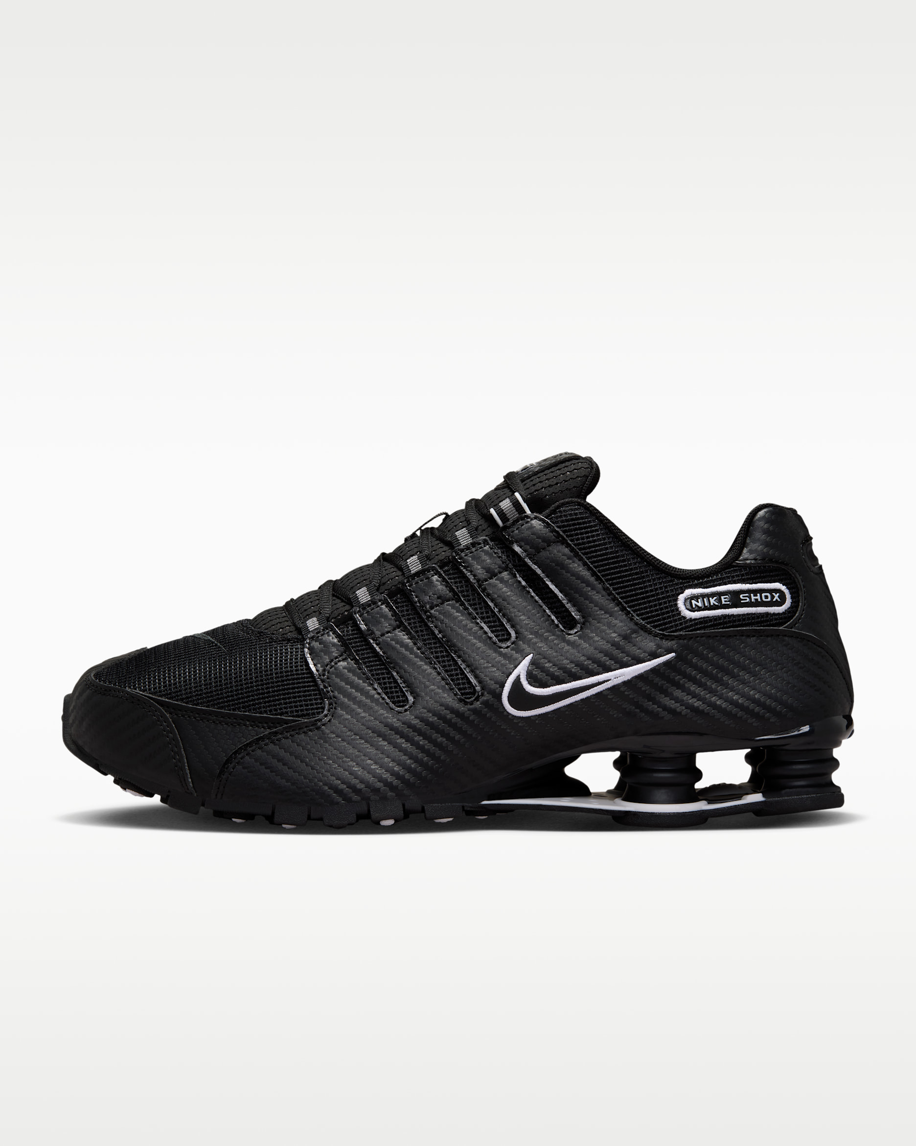 Nike Shox NZ — Black/White/Black