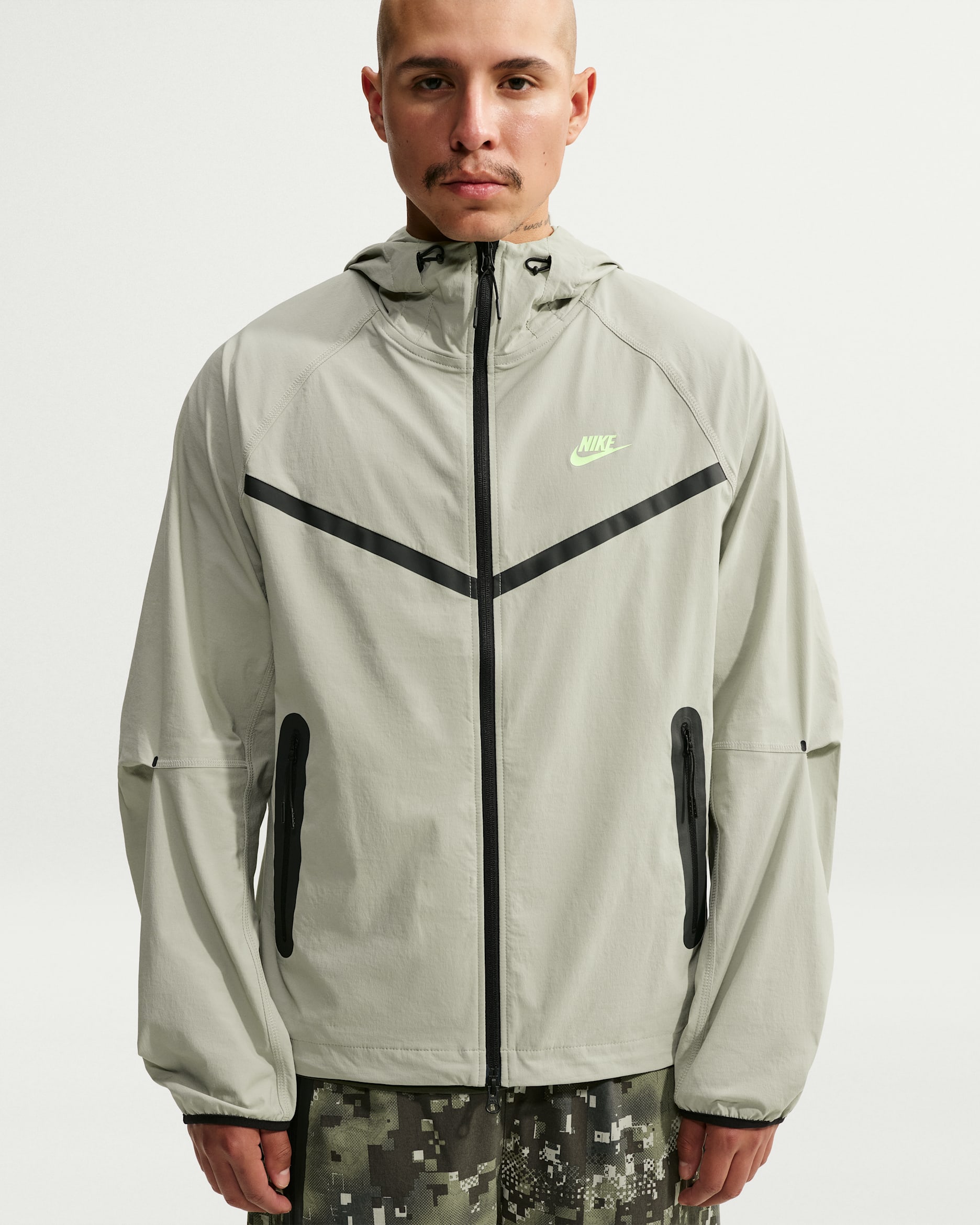 Nike Tech — Spruce Fog/Spruce Fog/Barely Volt