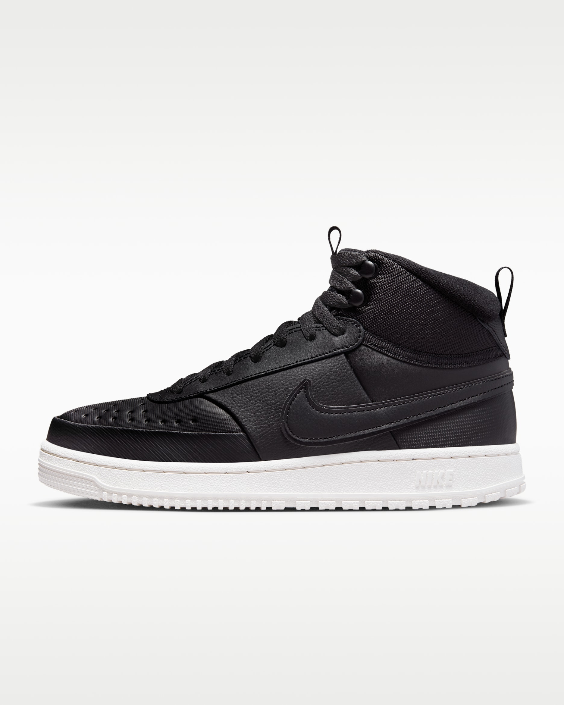 Nike Court Vision Mid — Black/Phantom/Black