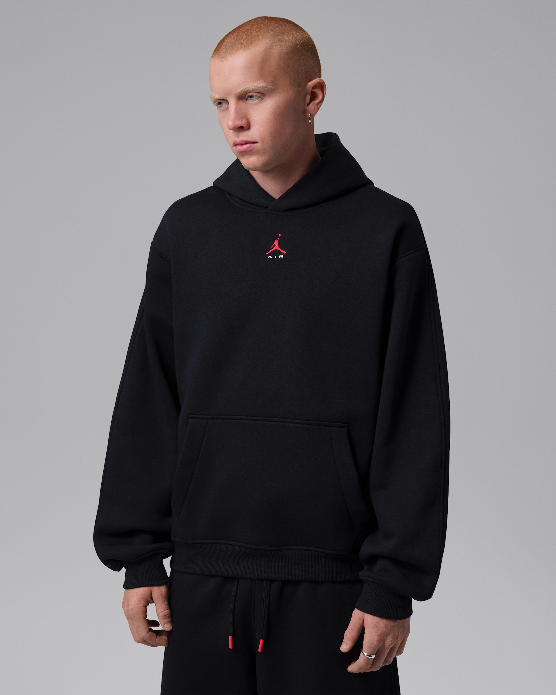 Jordan Brooklyn — Black/Black/University Red