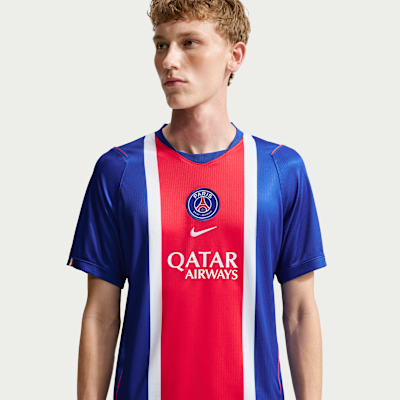 Paris Saint-Germain 2026/27 Stadium Home — Old Royal/White/University Red/White