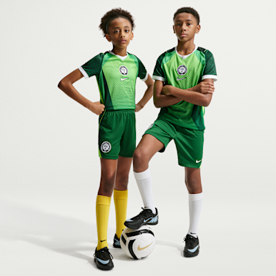 Nigeria 2026 Stadium Home — Pine Green/Electric Green/White